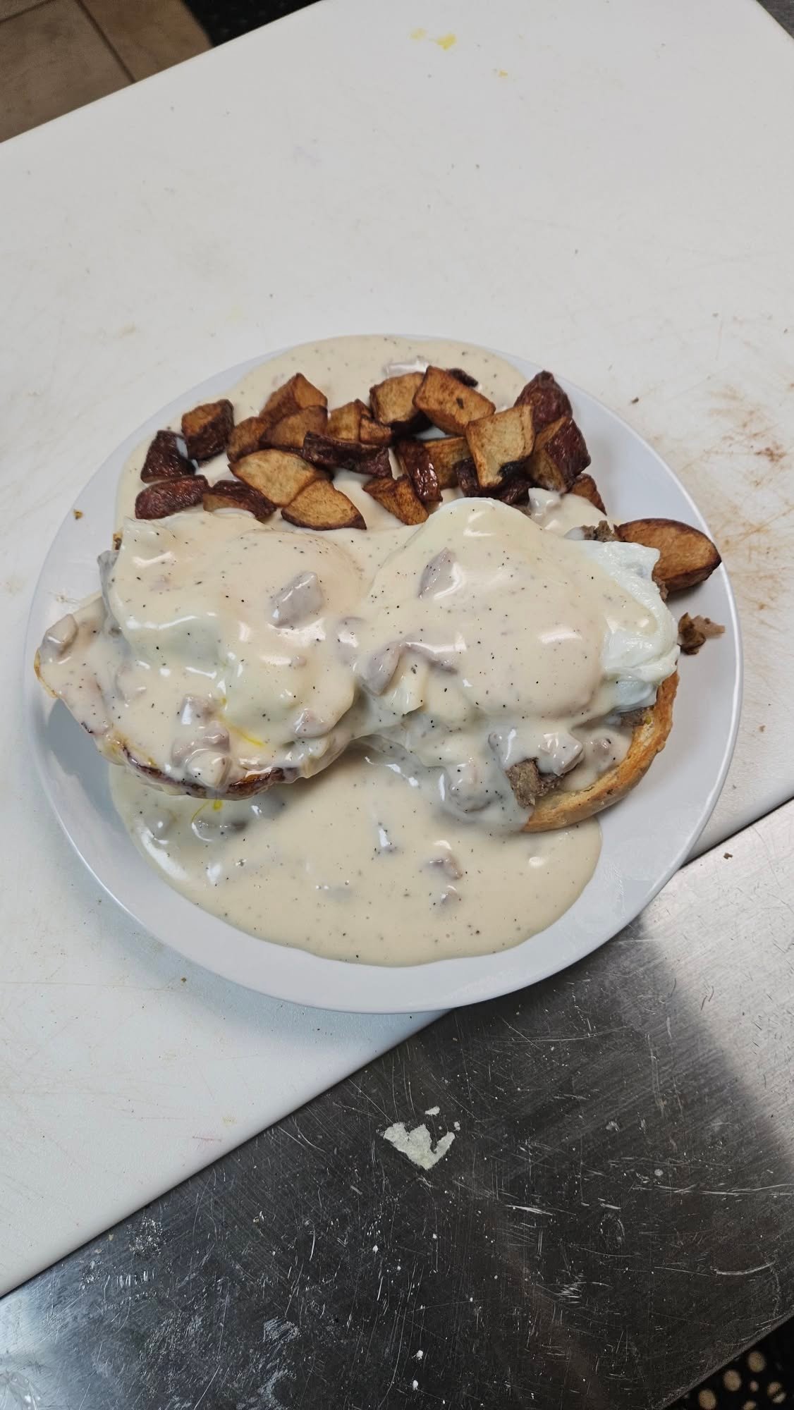 Biscuits and gravy